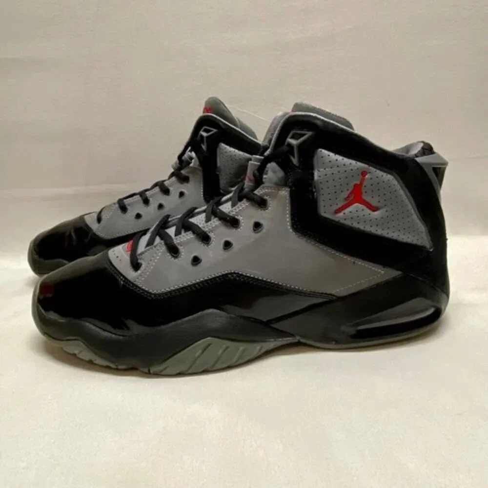 Jordan B'Loyal 23 Air‎ Men's 12 Retro Black Cool Grey University Mid Sneaker GUC